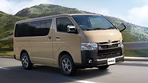 Toyota Hiace Grand Cabin available for group trips